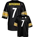 Ben Roethlisberger Youth Jersey: Reebok Black Replica #7 Pittsburgh Steelers Jersey