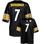 Ben Roethlisberger Youth Jersey: Reebok Black Replica #7 Pittsburgh Steelers Jersey
