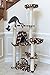 Armarkat Cat Tree Model A6601, Saddle Brwon W/White Paw Print