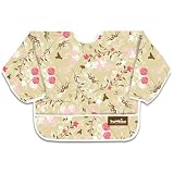 Bumkins Waterproof Sleeved Bib - Flutter Floral