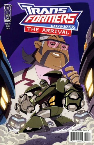 TRANSFORMERS ANIMATED ARRIVAL #4From IDW