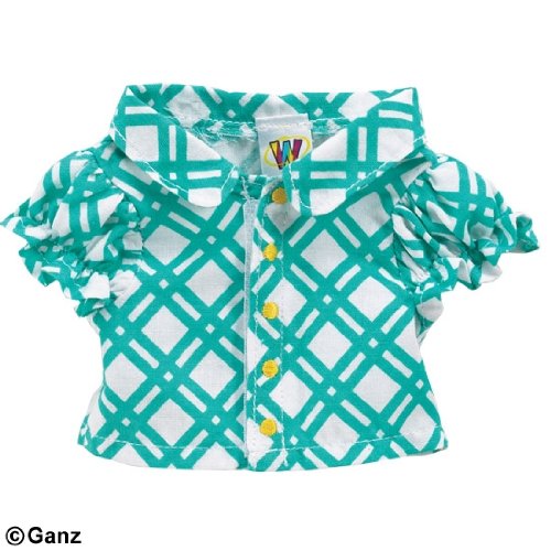 Webkinz Clothing Turquoise Blouse by Ganz