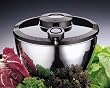 K�chenprofi 13 7008 28 00 Edelstahl Salatschleuder