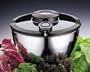 K�chenprofi 13 7008 28 00 Edelstahl Salatschleuder