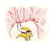 Minnesota Vikings Pink Hair Scrunchie - Hair Twist - Ponytail Holder
