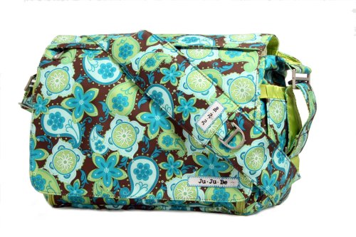 Ju Ju Be Be All Diaper Bag, Green/Print