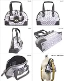 Coach Signature Hamptons White/Grey Zip Satchel Tote Handbag 13977