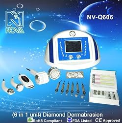 Nova Microdermabrasion Diamond Peel Machine NV-Q606 6 in 1 Salon Spa Facial Care Skin Treatment