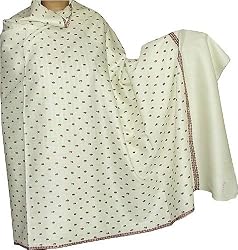 Evening Shawl Kashmiri Embroidered Wool Wrap 80 x 40 inches