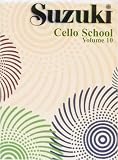 Suzuki Cello School Volume 10 including Piano Accompaniment - Book