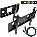 Cheetah Mounts APSAMB 32-55" LCD TV Wall Mount Bracket with Full Motion Swing Out Tilt & Swivel Articulating Arm for Flat Screen Flat Panel LCD LED Plasma TV and Monitor Displays Includes Free 10' Braided High Speed HDMI Cable With Ethernet