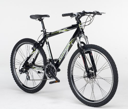 Mountainbike MTB EVO 2.0 SCHWARZ/LIME 48CM