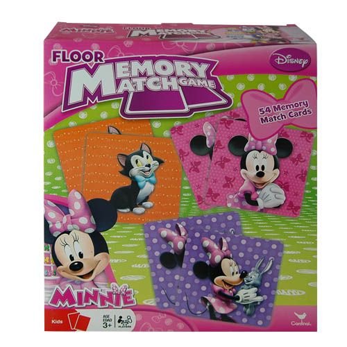 Minnie Mouse Bowtique Floor Memory Match Game
