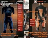 X-Bionic ENERGY ACCUMULATOR Men Overall Medium High Impact Tracksuit, schwarz/cobalt