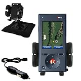 uPro uPro Golf GPS Auto Bean Bag Dash Holder with Car Charger - Uses Gomadic TipExchange