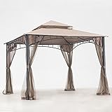 UPC 846822000473 product image for Sunjoy Garland Steel Gazebo, 10' x 10' | upcitemdb.com