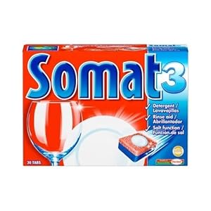 Somat Dishwasher Detergent Tabs - Case of 7