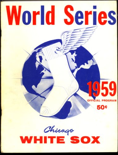 World Series Program 1959 Los Angeles Dodgers vs Chicago White Sox (home)