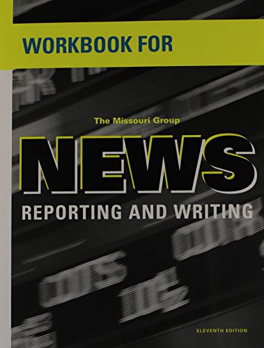 workbook for news reporting and writing
