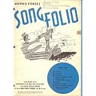 Buy Armed Forces Song Folio (April, 1952) by Department of the Army