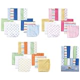 Luvable Friends Washcloths, Blue, 12 Pack
