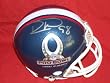 Indianapolis Colts Robert Mathis Autographed 2011 NFL Pro Bowl Riddell Mini Helmet, Proof Photo of Robert Signing for Us.