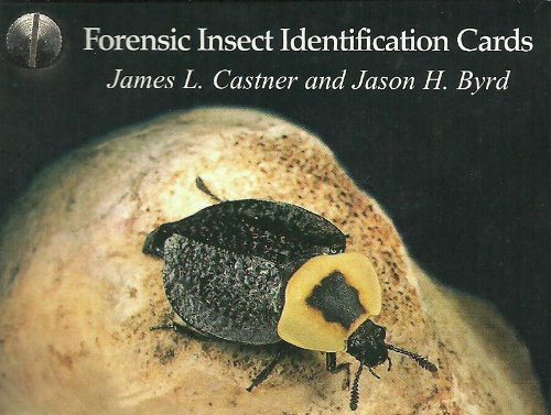 forensic insect identification cards grommet  screwpost bind laminated