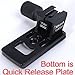 iShoot Metal Replacement Base Foot Stand Adapter for Nikon AF-S 70-200mm f/2.8E FL ED VR Lens Tripod Mount -Bottom is Camera Quick Release Plate Feature