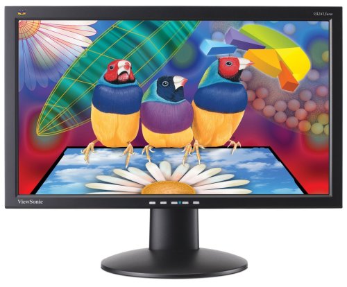 Viewsonic VA2413WM 61 cm (24 Zoll) TFT analog (Kontrastverhältnis 1.000:1, Reaktionszeit 5ms) schwarz Viewsonic VA2413WM 61 cm (24 Zoll) TFT analog (Kontrastverhältnis 1.000:1, Reaktionszeit 5ms) schwarz Monitor