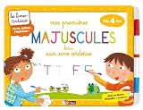 Mes premières majuscules bâton sur une ardoise : Dès 4 ans