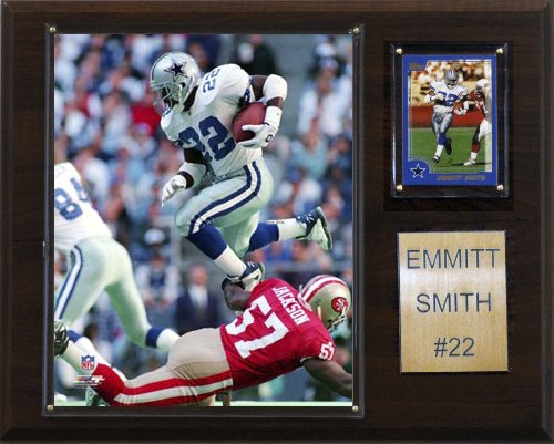 NFL Emmitt Smith Dallas Cowboys Player Plaque