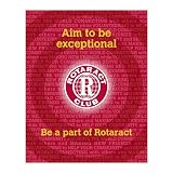 Rotaract promotional card (Set of 50)