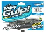Berkley Gulp Saltwater Lures 3 Squid Salt Pepper Glow