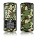 Woodland Camo Design VERTICAL CAMERA Original Pearl 8110/ Pearl 8100 Cell Phone Protective Skin Decal Sticker