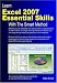 Learn Excel 2007 Essential Skills with The Smart Method: Courseware Tutorial for Self-instruction to Beginner and Intermediate Level
