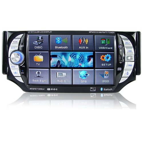 Car Stereo AV System with Bluetooth (1-DIN)