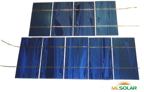 100 Tabbed Solar Cells Pre-Strung Quick Solar Panel USA 100 Tabbed Solar Cells Pre-Strung Quick Solar Panel USA