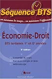 Economie-Droit BTS tertiaires 1re et 2e ann�es