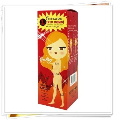 Beauty Set : 3 Units of New LIPID BOMB L-CARNITINE CHILLI MOUSSE CREAM HOT SLIMMING ANTI CELLULITE 250ML.FAST BURN FAT [Free Facial Hair Epicare Spring A1Remover]