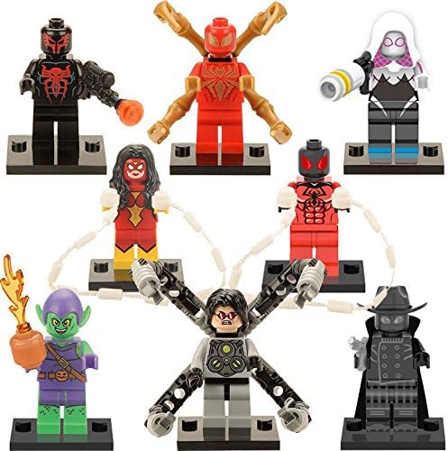 8 pcs MiniFigures Series Building Toys
