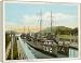 MIRAFLORES LOCKS - 16 Inch Canvas Print (40 cm) by Mary Evans