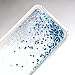 NSSTAR Fashion Creative Design Flowing Liquid Floating Luxury Bling Glitter Sparkle Love Heart Hard Case for Apple iPhone 6S, iPhone 6 - Love Blue Pattern