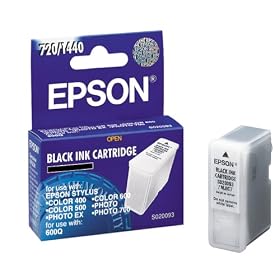 Epson S020093 Inkjet Cartridge (Black)