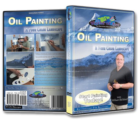 Wilson-Bickford--Video-Art-Lessons-Oil-Painting-4-Color-Landscape-DVD