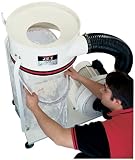 Jet 709563 CB-5 Clear Plastic Collection Bag, 5-Pack