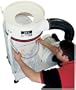 Jet 709563 CB-5 Clear Plastic Collection Bag, 5-Pack