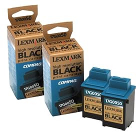 Click here to buy Lexmark 16G0093 Black Ink Cartridge Twin Pack by Lexmark.