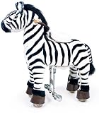 GiddyUp Cycle 27 Ride-On Zebra - Next Generation Riding Horse Toy