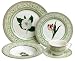 Queen's China Applebee 20-Piece Dinnerware Set, Service for 4