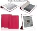 Invision&Acirc;&reg; HOT PINK iPad 2 3 & 4 Smart Case Cover TM - Full Grade leather (PU) with Satin Inner Cloth - PREMIUM QUALITY & SUPERIOR DESIGN FEATURES, AUTO SLEEP/WAKE FUNCTION AS STANDARD (New 2013 version Recommended by Which? Magazine)